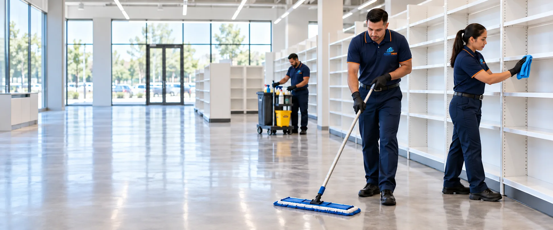 Post-construction cleanup